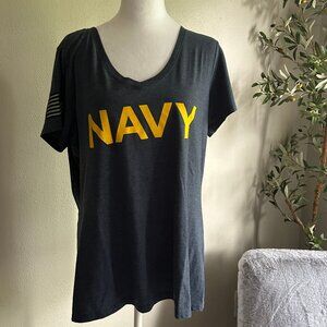 Womens US Navy Short Sleeve T-Shirt Size XL NWOT